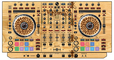 Pioneer DJ DDJ SX Skin Thudrumble Wood
